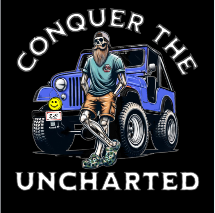 DB OUTDOORS " Jeep, Conquer the Uncharted"