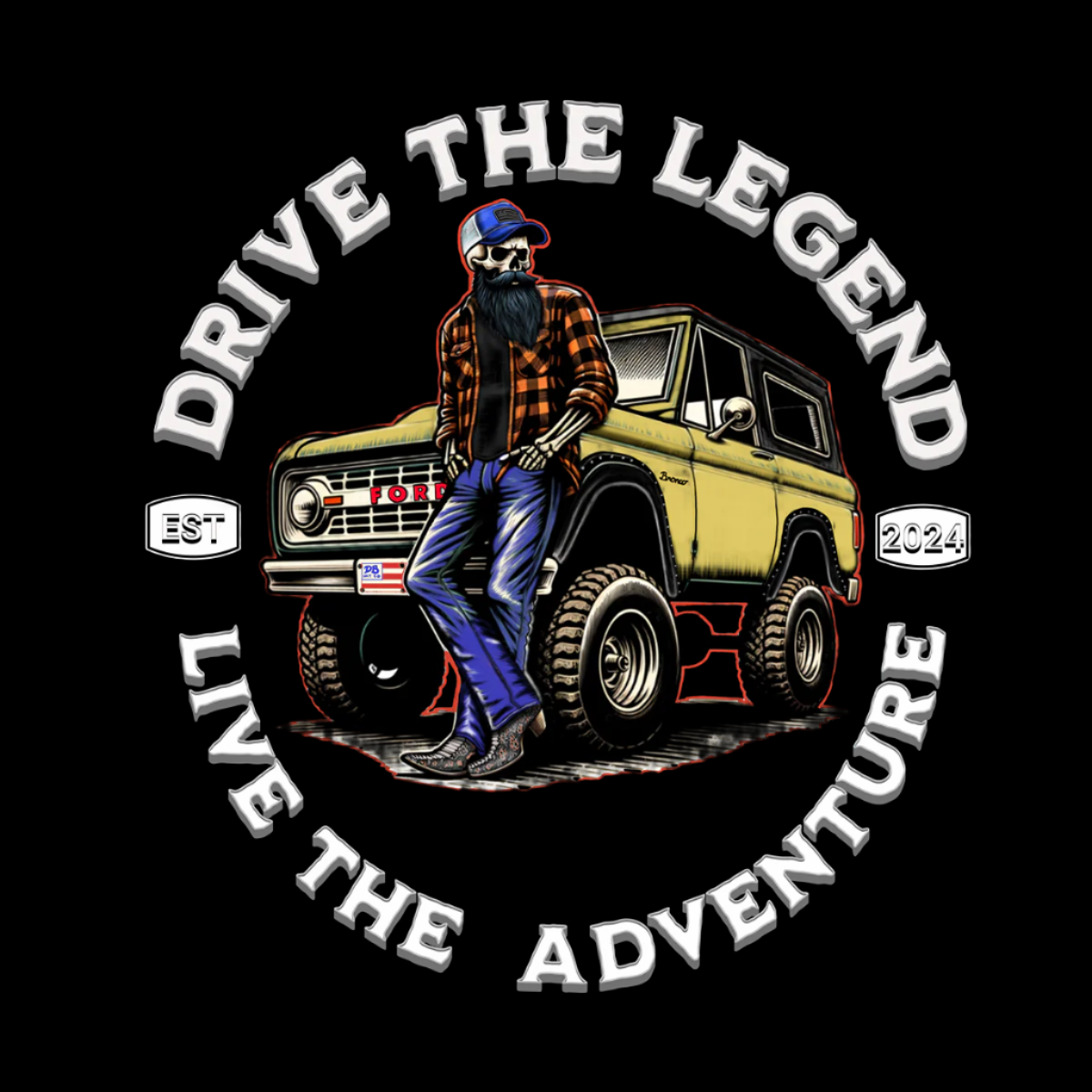 DB OUTDOORS "Bronco, Drive the Legend"