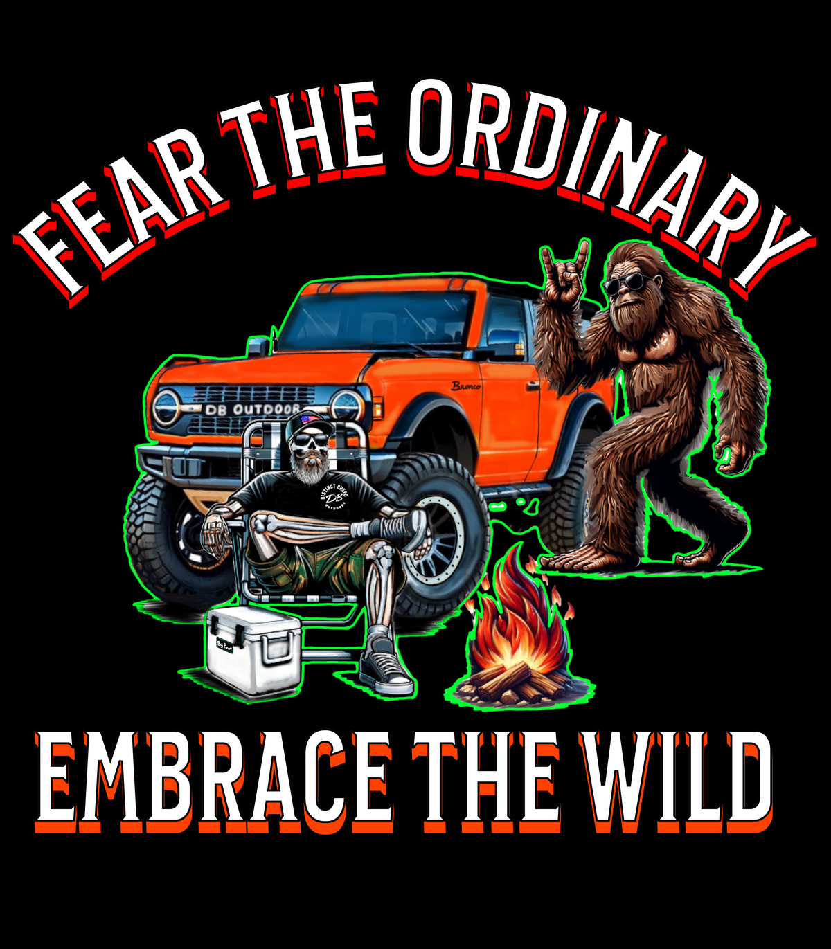 Fear the Ordinary Tee – Embrace the Wild