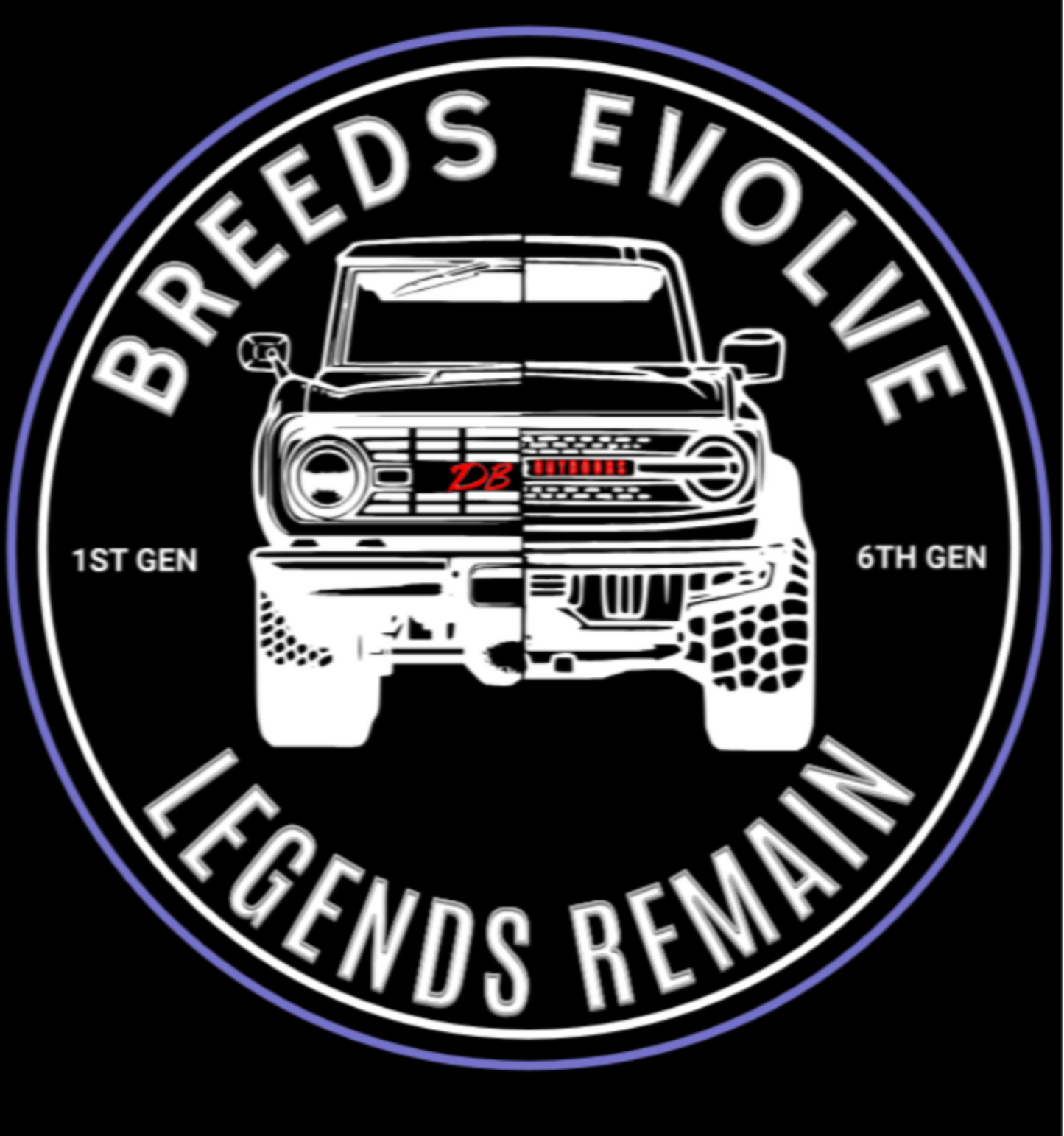 Breeds Evolve Bronco T-shirt