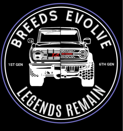 "Breeds Evolve" Bronco Hoodie