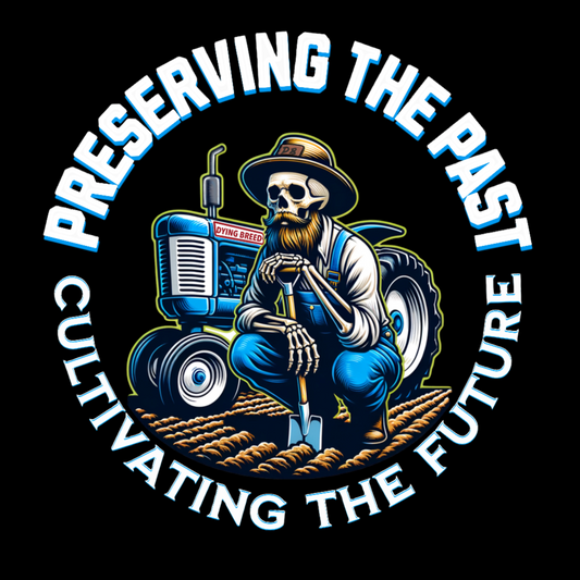 DB OUTDOORS "Cultivating the future"  Blue Tractor