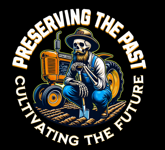 DB OUTDOORS "Cultivating the future"  Orange Tractor