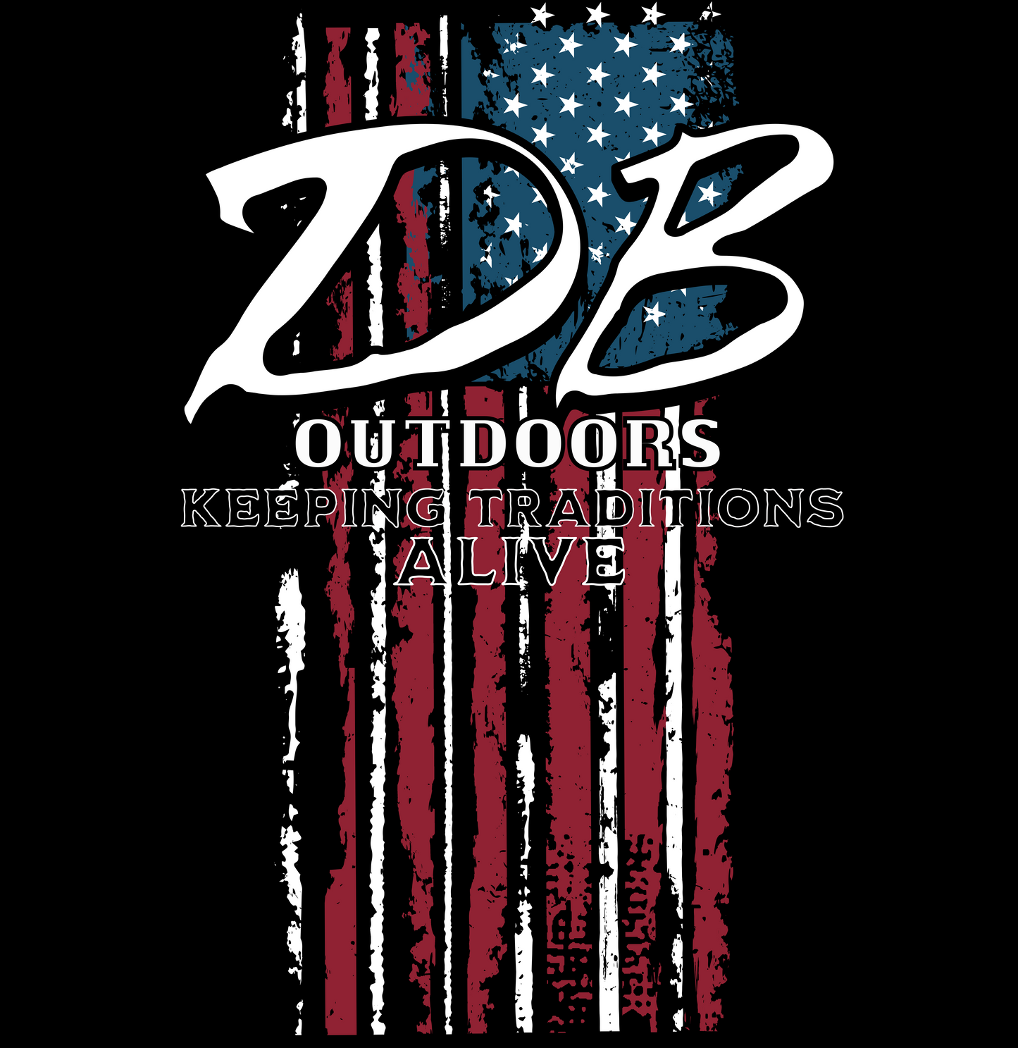 DB OUTDOORS "Old Glory" tee