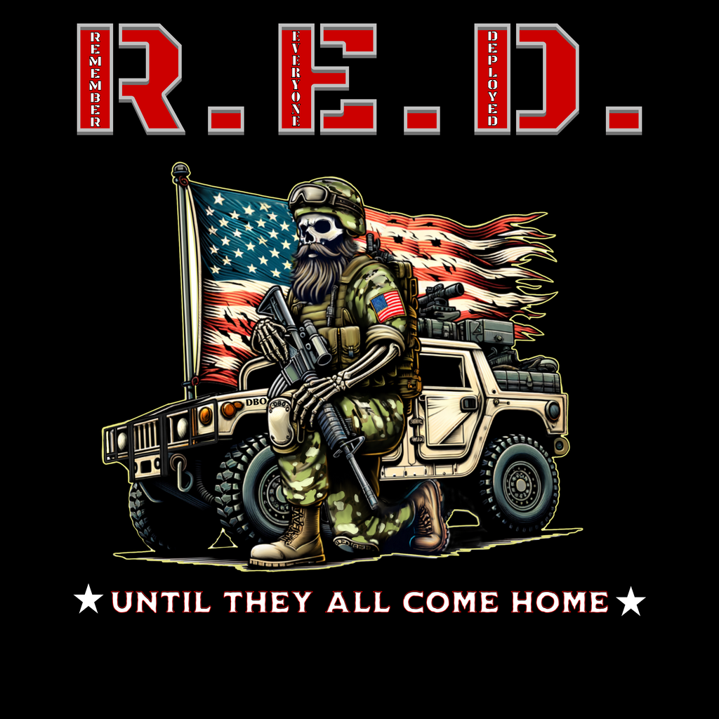 R.E.D. Tee – Remember Everyone Deployed