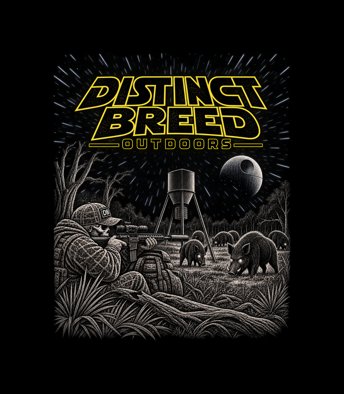 Hogs in a Galaxy Far Away Tee
