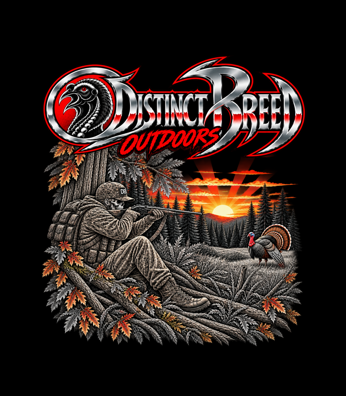 Thunder Chicken Tee – Turkey Hunting