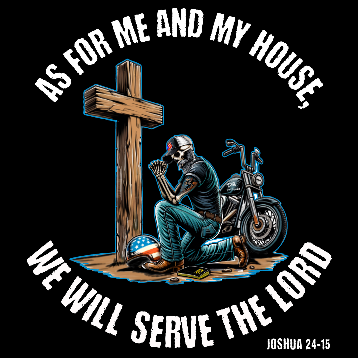 As for Me and My House Tee – Joshua 24:15